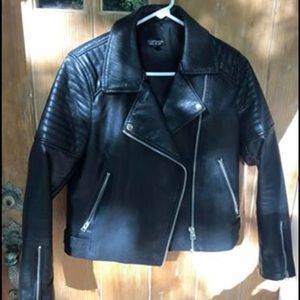 Topshop Leather Jacket